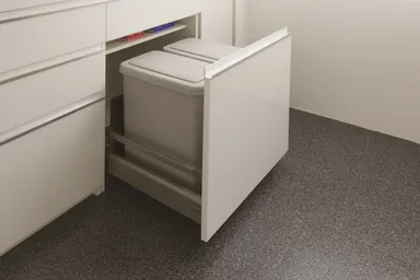 ゴミ箱もキチンと収納