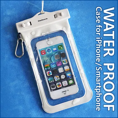 カラビナ付防水ケース
