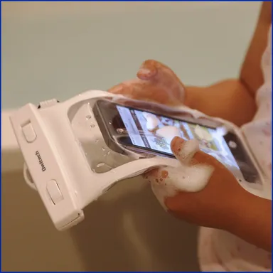 濡れた手でも操作できる