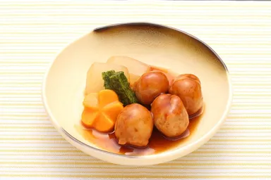 豚だんごの照り煮