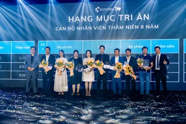 長年勤務の社員への感謝