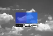 「MOVERIO Apps Market」の画面イメージ