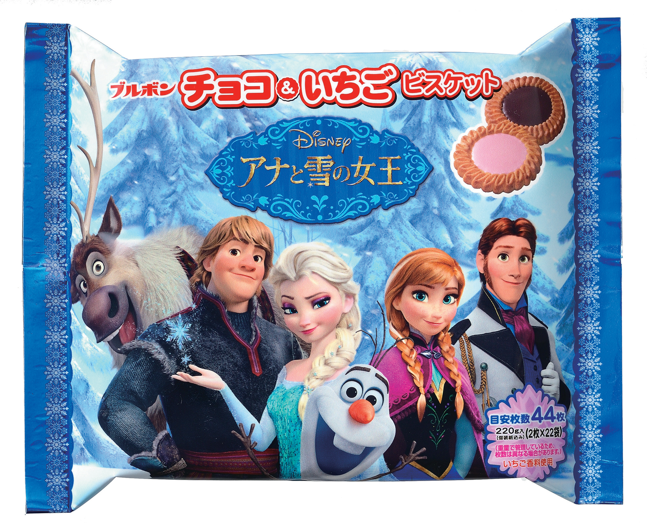 人気ディズニーキャラクター アナと雪の女王 のビスケットとポテトチップを7月15日 火 より期間限定で新発売 株式会社ブルボンのプレスリリース