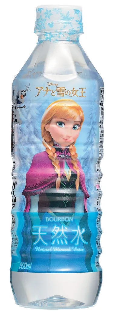 アナと雪の女王天然水