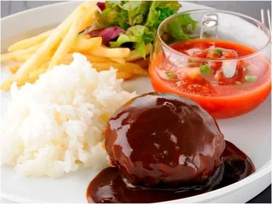 色鮮やかなランチプレート