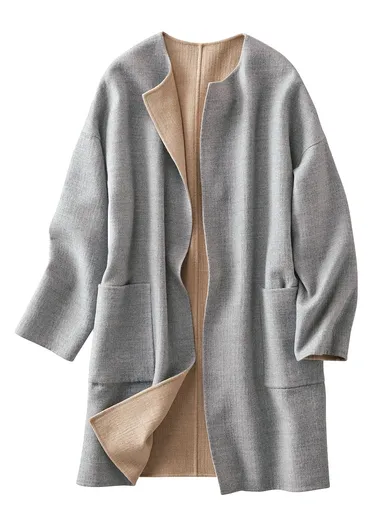 リバーシブルコート