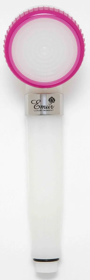 「エミュール マイクロバブル・シャワーヘッド」ローズピンク3