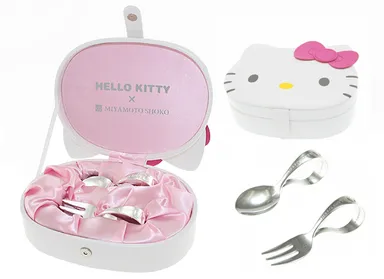 シルバーベビースプーン・フォークセット