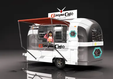 ガンダムカフェ サテライト　店舗イメージ