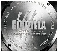 裏面にはGODZOLLAのロゴと爪痕が