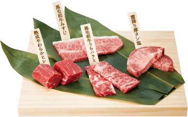 牛角特撰四種盛り