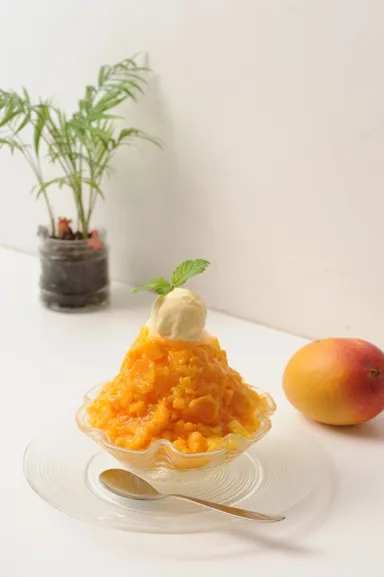 【トロピカルアイスマウンテン】沖縄産マンゴー