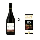エクセレンス・70％カカオ×シャンパネル2011 Champanel(赤ワイン)