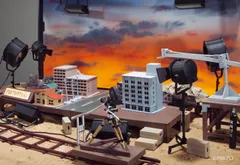 円谷プロ完全協力”昭和時代の撮影現場を完全再現したジオラマが登場  