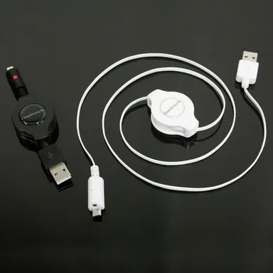 急速充電巻取りケーブル