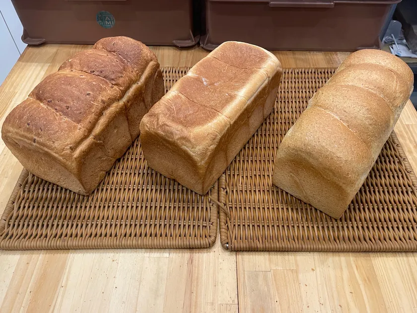 玄米、もちもち、全粒粉