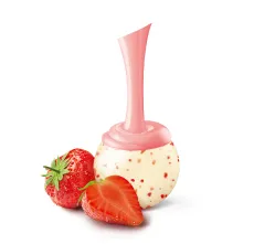 リンドール「ストロベリー＆クリーム」1