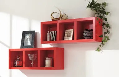 ツヤツヤ壁掛けラック　1