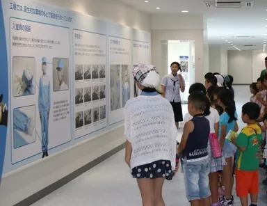 雪印メグミルク 海老名工場PR施設（衛生管理について）