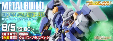 METAL BUILD ガンダムアヴァランチエクシア