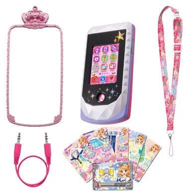 プレミアムバンダイ限定アイカツフォンルックDXデビューセット(キュートフラワー)