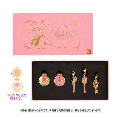 セーラームーン＆セーラームーンR　ピンズ＆チャーム