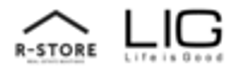株式会社アールストア、株式会社LIGのロゴ