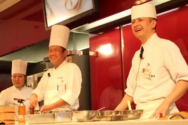 デモンストレーションの様子