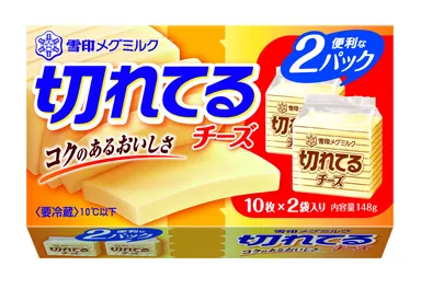 切れてるチーズ