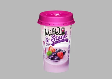 MilQ Stand　アサイー＆ベリーミルク