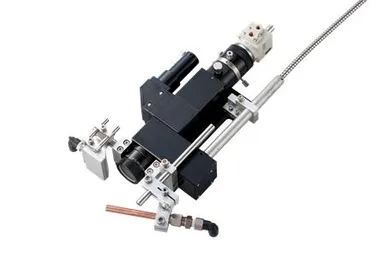 同軸カメラ付出射ヘッド