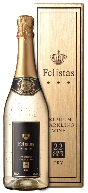 金箔入りスパークリングワイン