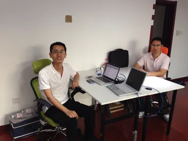 青島開発拠点社員