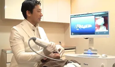 当院でのスキャニング風景