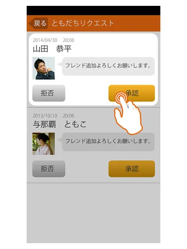 チョットした気持ちを伝えるためのコミュニケーションツール