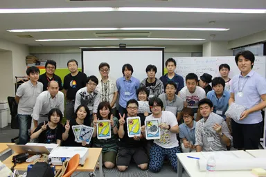 「水産ハッカソン」参加者集合写真