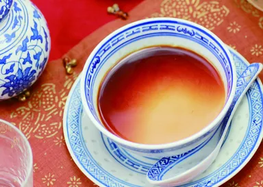 プーアルパンナコッタ