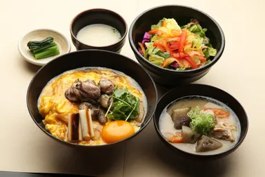 幻の宮崎地鶏　ぶり鶏親子丼セット