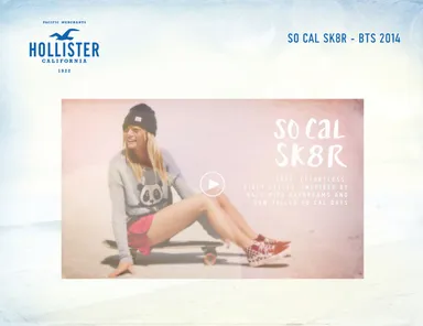 Hollister SO CAL SK8R