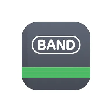 「BAND」ロゴ