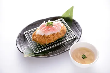 “「キムカツ×岩下の新生姜」膳”　2