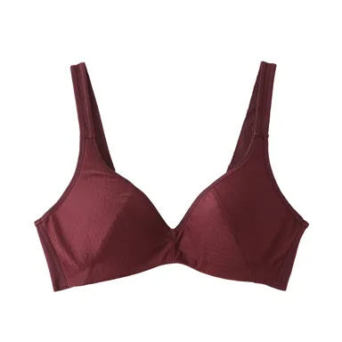 KIREILABO　肌側綿１００％ノンワイヤーブラジャー