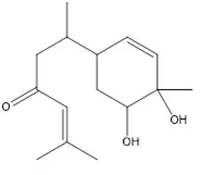 ビサクロンの構造式