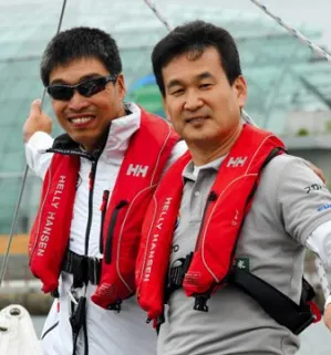 岩本 光弘と辛坊 治郎氏