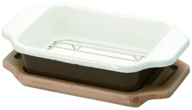 角型小 ブラウン