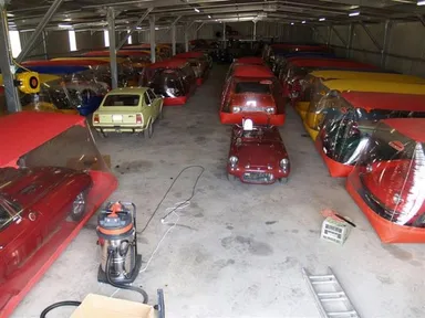 稀少車の保管に利用