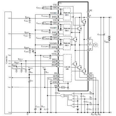 応用回路例（3シャント検出方式）
