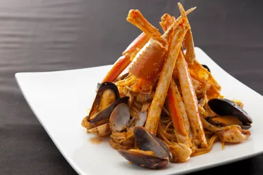 名物！漁師風魚介のペスカトーレ