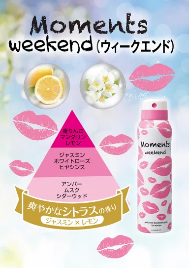 爽やかなシトラスの香り：ウィークエンド