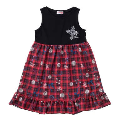 ロリゴシック　クロックチェックワンピ